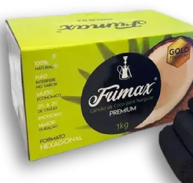 Carvão Fumax Vegetal Premium 1kg